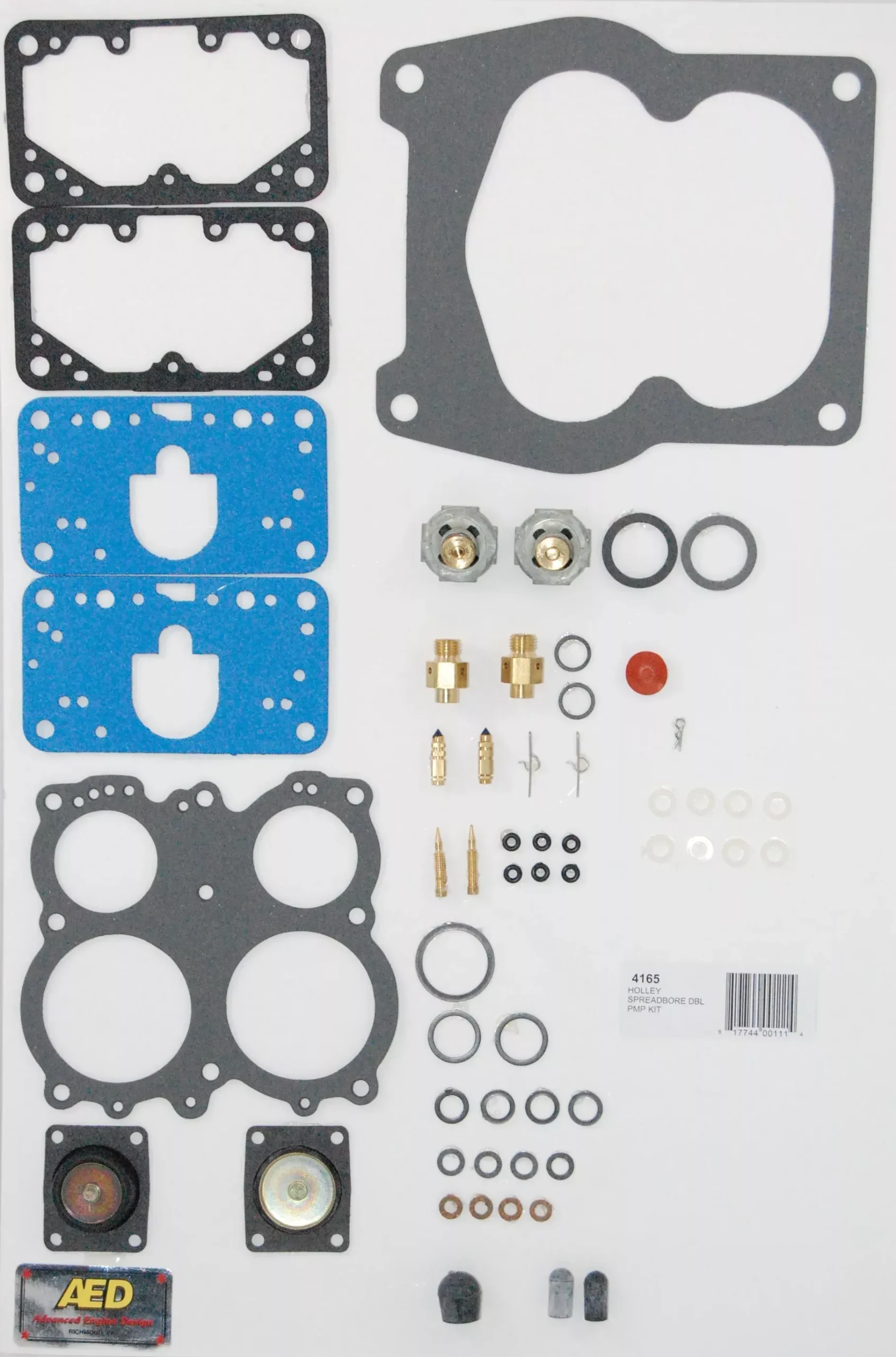 Advanced Engine Design -AED 4165 Ultimate Holley Spread-Bore Double Pumper Kit