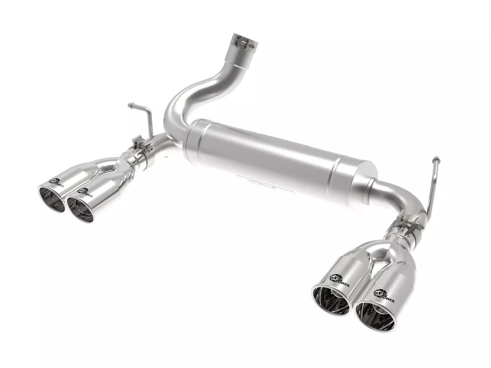 aFe Power - 49-48086-P -AXLE-BACK EXHAUST