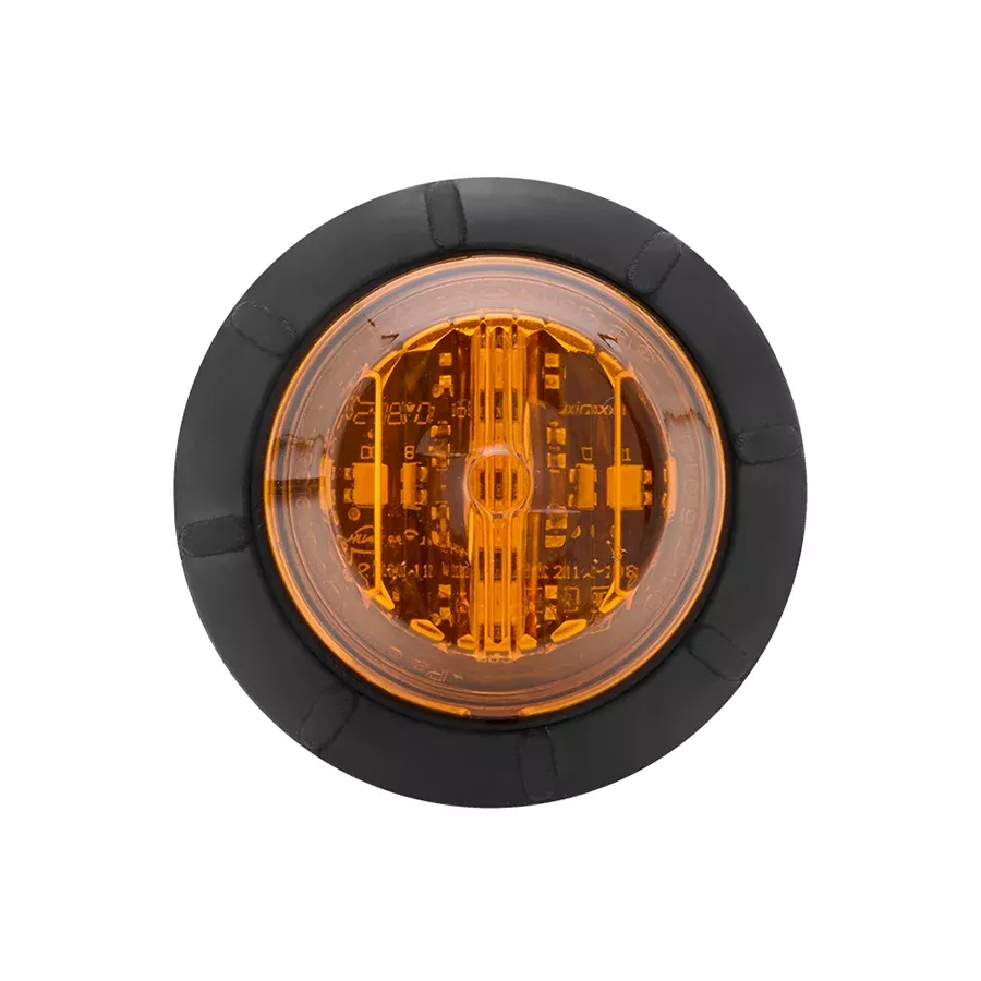 Amber Marker Clearance3/4" Mounting 1.25" Round P2/P3/PC2