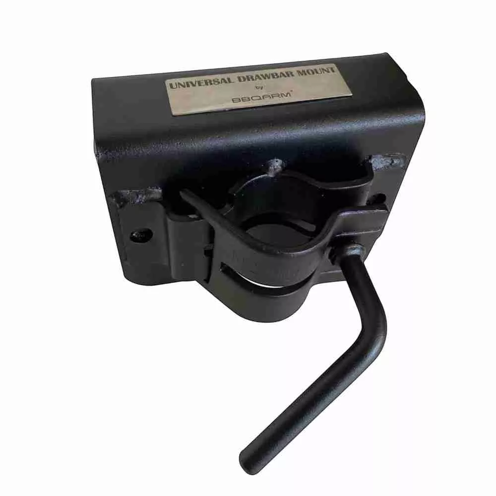 BBQARM Universal Drawbar Mount (No-Drill) 50mm Drawbars Most Trailers
