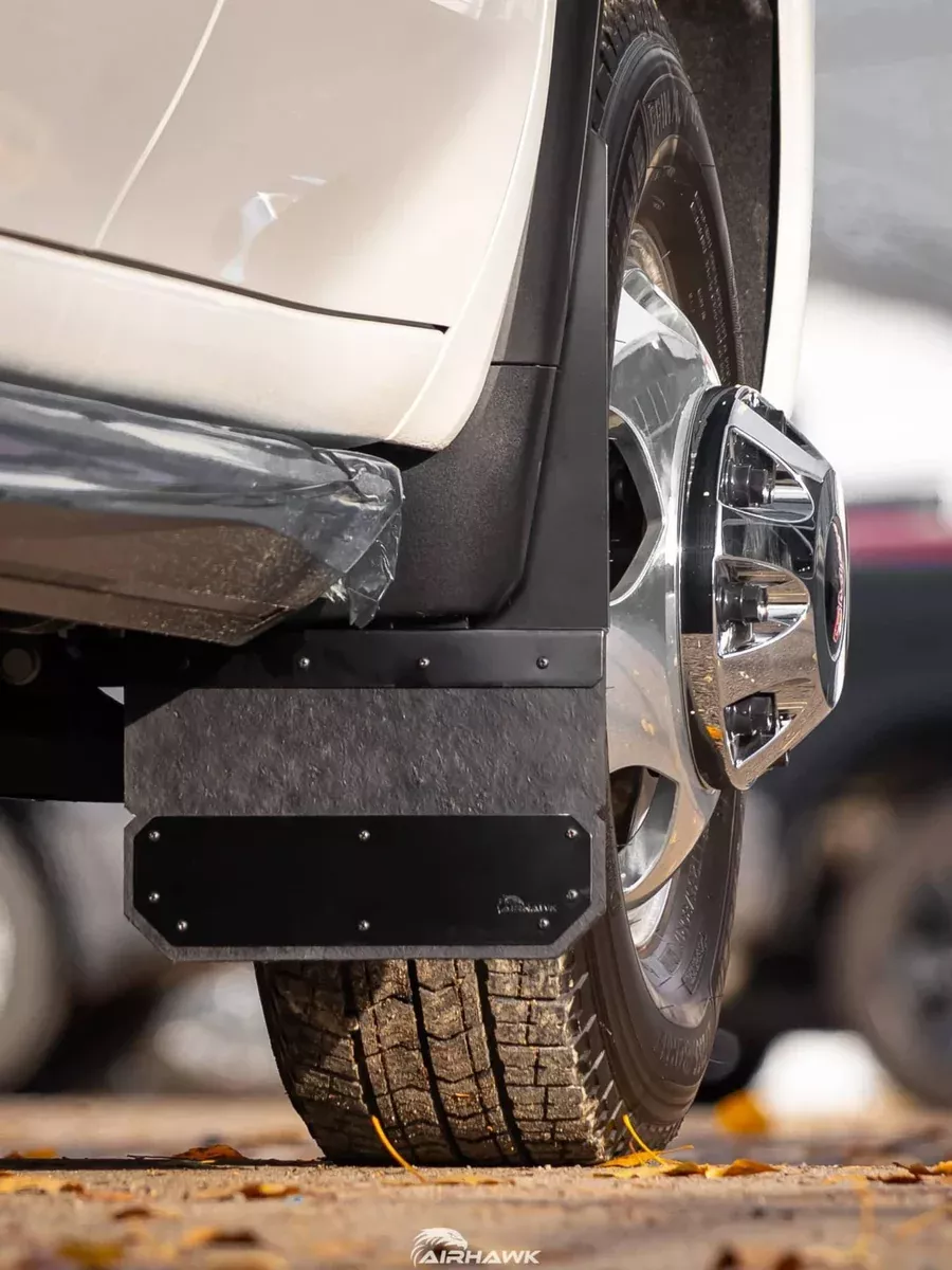 BLACK FRONT MUD FLAPS 20-26 GMC HD-2228MF-BPC