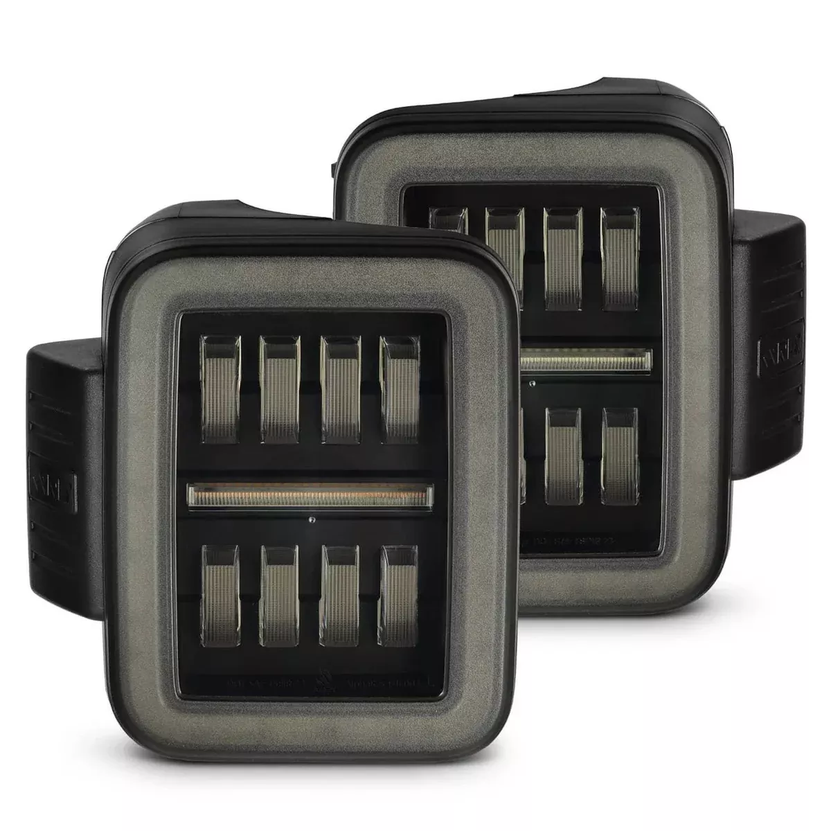 BLACK LED TAIL LIGHTS 20-26 GLADIATOR-602050