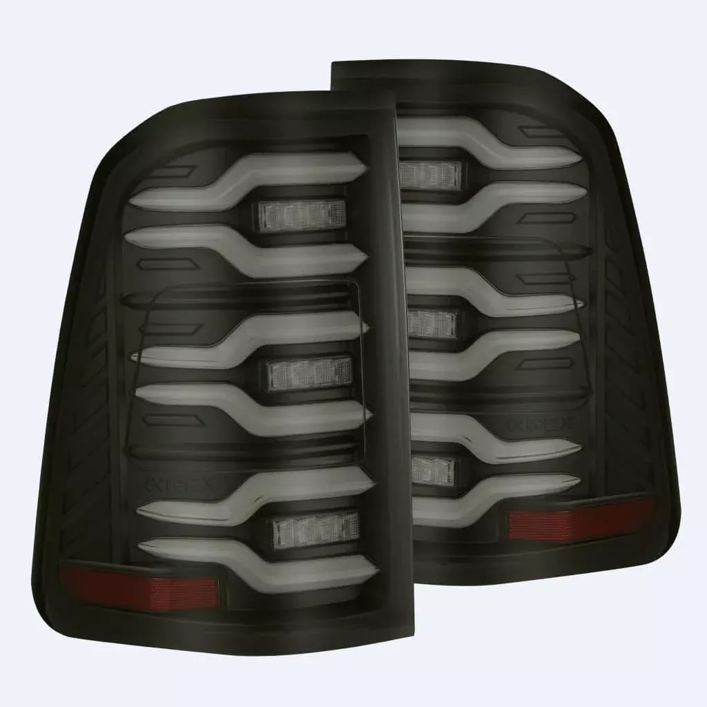 BLACK LED TAIL LIGHTS 25-26 RAM 1500-640042