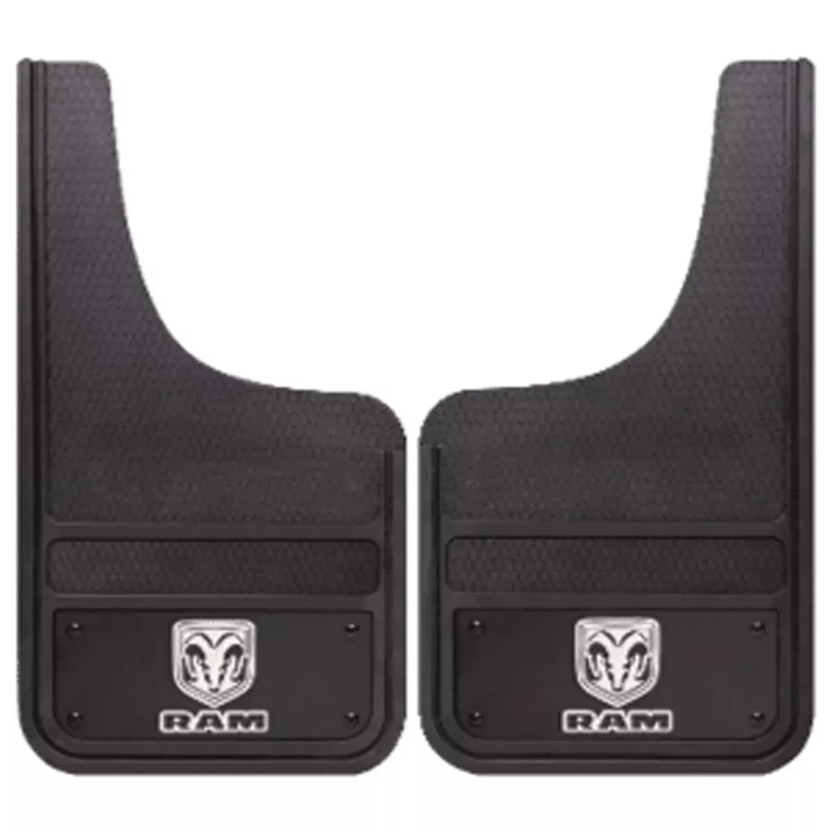 BLACK METAL MUD FLAPS-1857R01