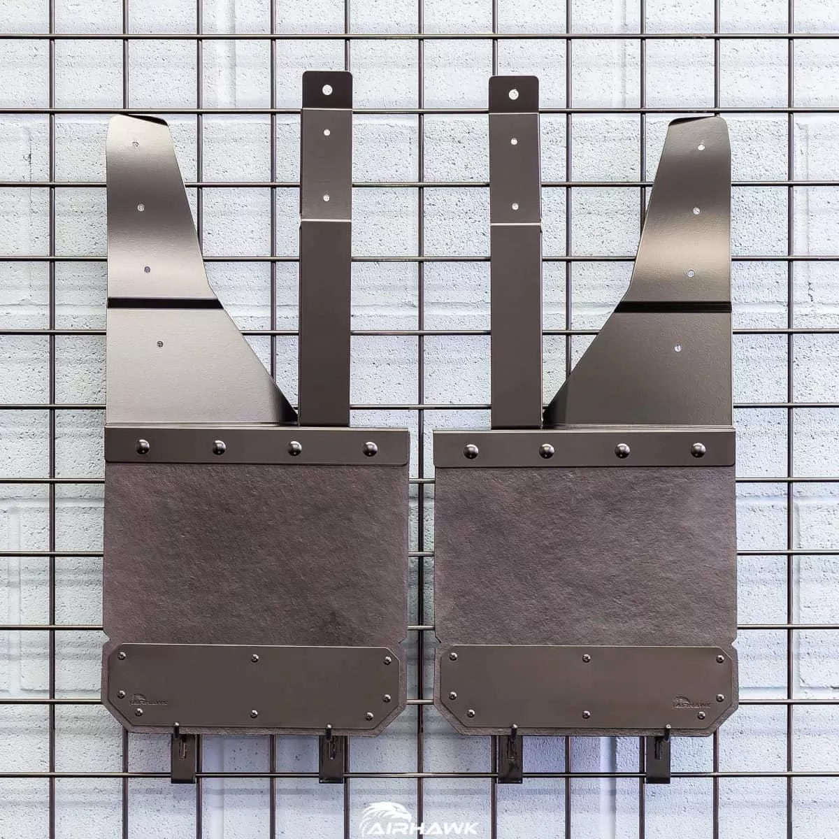 BLACK REAR MUD FLAPS 17-26 S/DUTY-4250MR-BPC