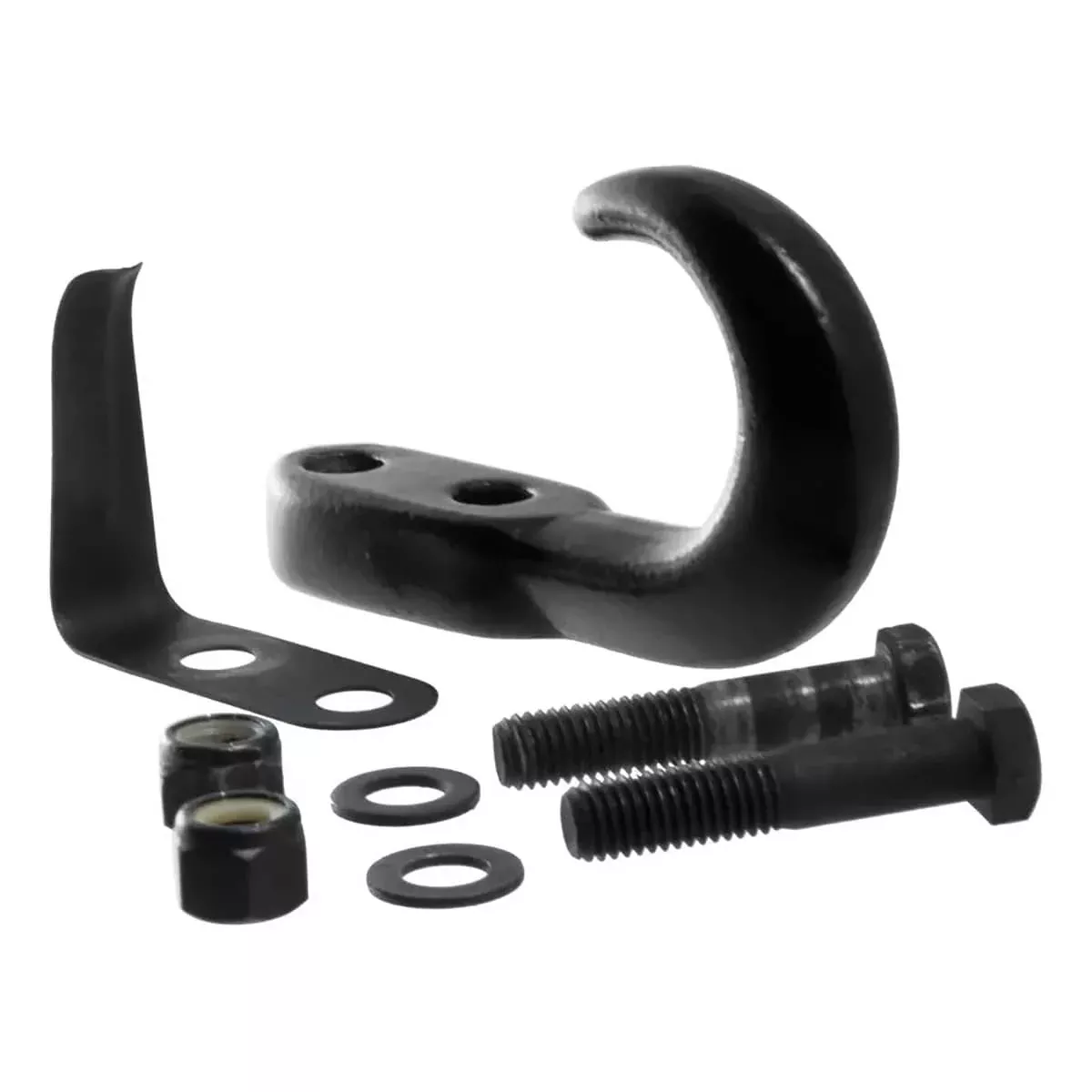 BLACK TOW HOOK W/HARDWARE-22411