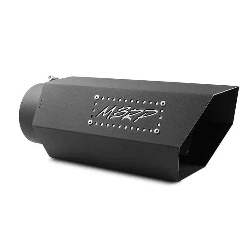 BLK EXH.TIP 6" HEX-T5166BLK
