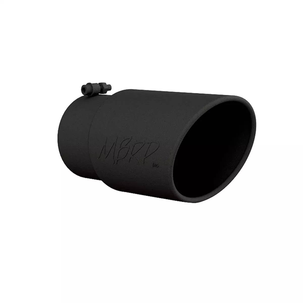 BLK EXH.TIP 6"O.D.-T5075BLK