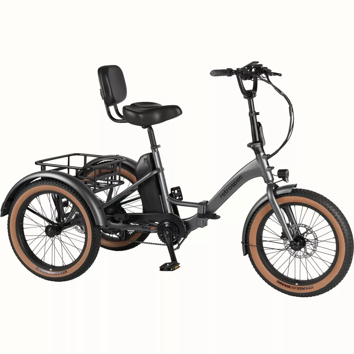 BOCA REV TRIKE 500W/48V - MATTE GRAPHITE-5988