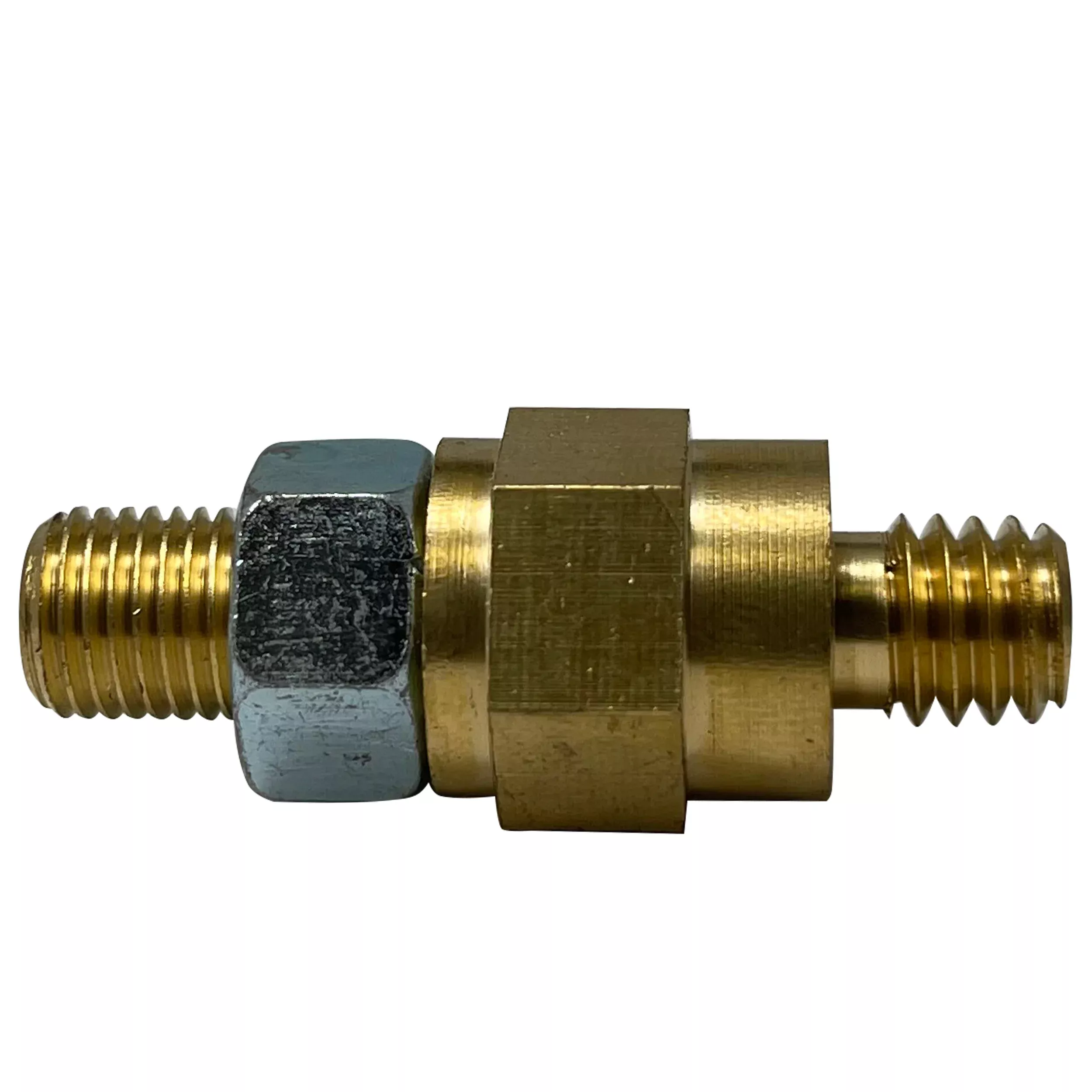 Brass Side Post Battery Bolt Extender Terminal - 1-3/4" Short Mount