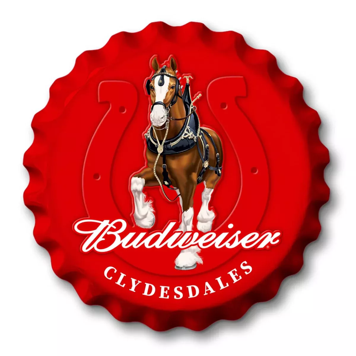 BUD CLYDESDALE BOTTLE CAP-BC2137