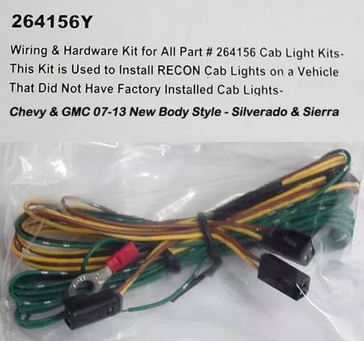 CAB LIGHT WIRING KIT 07-13 GM-264156Y