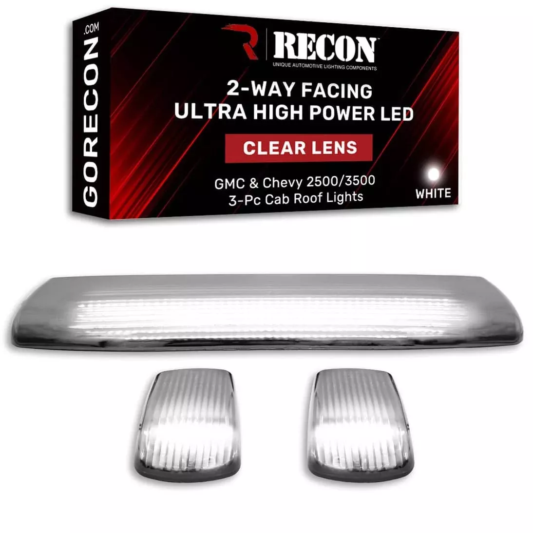 CAB LIGHTS 15-19 GM HD-264157CLHPWH