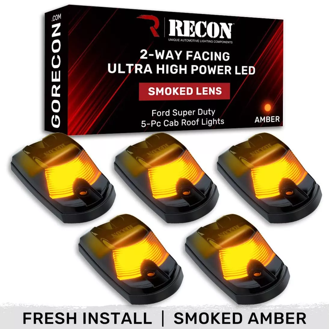 CAB LIGHTS 17-26 S/DUTY 5PC-264342BKHPAM