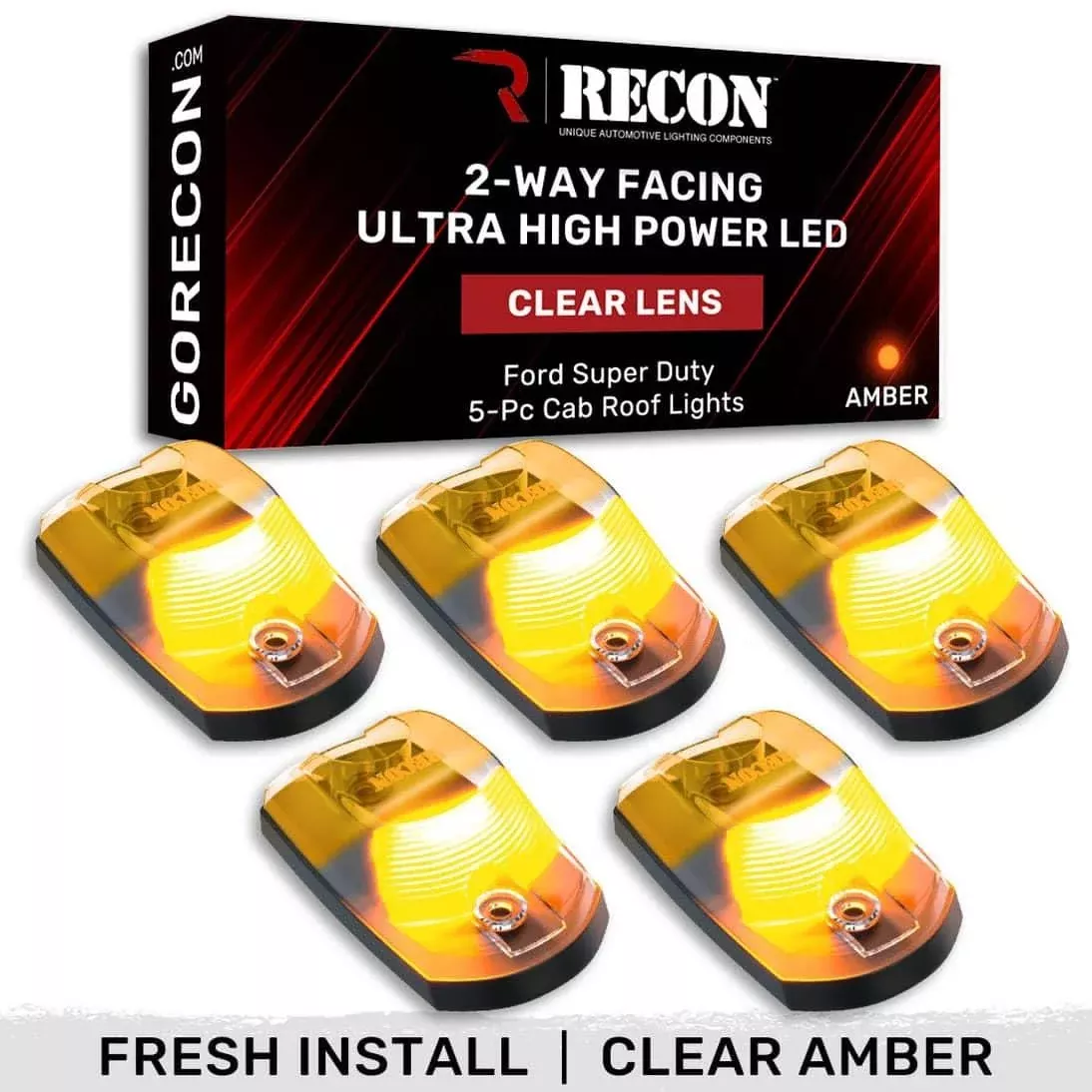 CAB LIGHTS 17-26 S/DUTY 5PC-264342CLHPAM