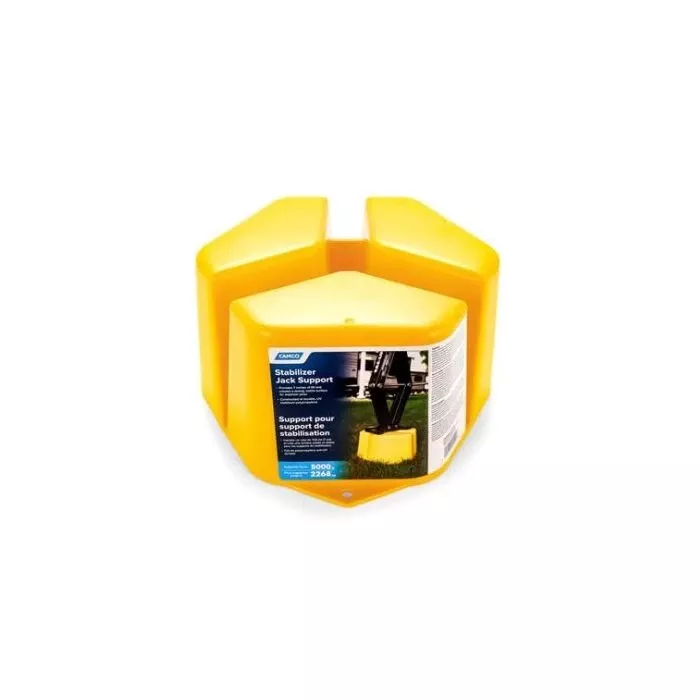 Camco Yellow Stabilizer Jack Support