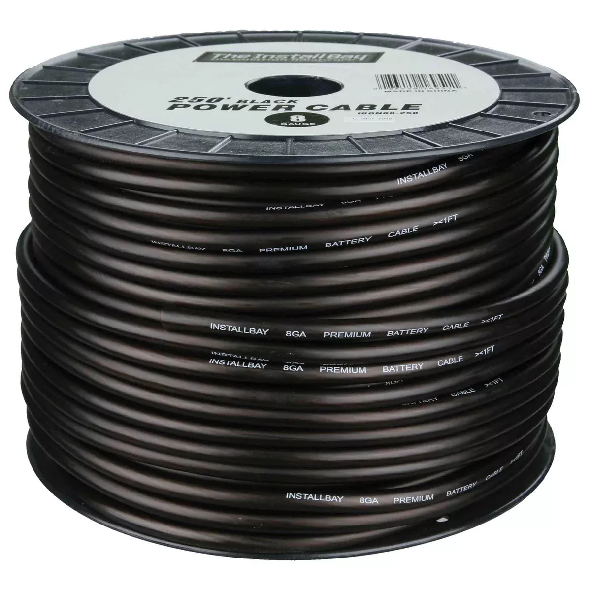 CCA VALUE LINE POWER CABLE 8 GAUGE - 250FT-IBGN08-250