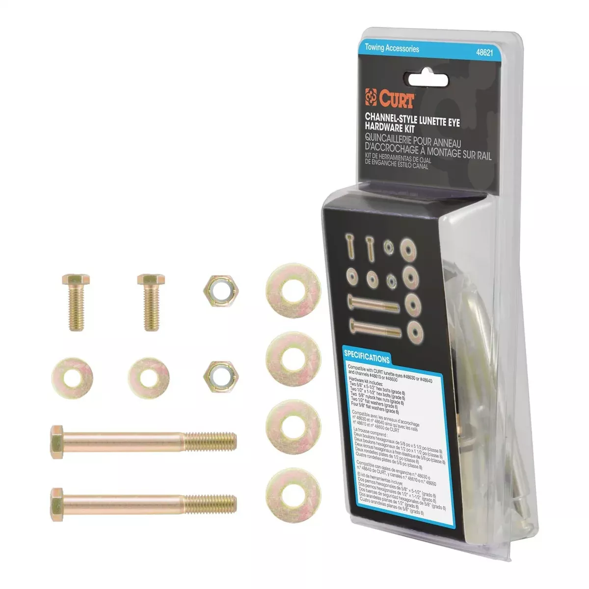 CHANNEL-STYLE LUNETTE RING HARDWARE KIT-48621