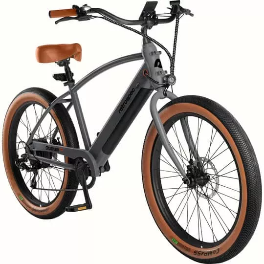 CHATHAM REV PLUS E-BIKE - MATTE GRAPHITE-5560