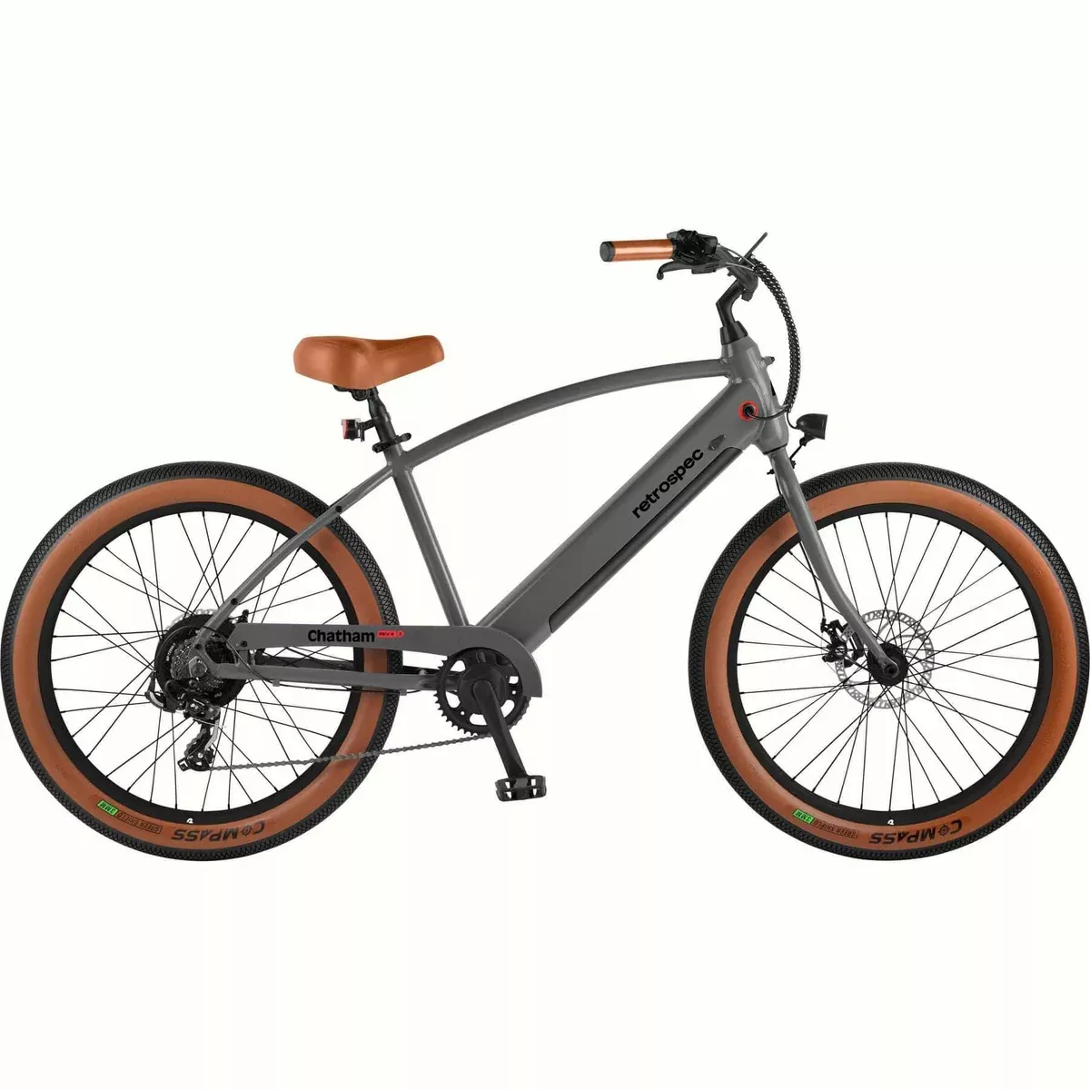CHATHAM REV PLUS E-BIKE - MATTE GRAPHITE-6743