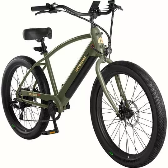 CHATHAM REV PLUS E-BIKE - MATTE OLIVE DRAB-5562