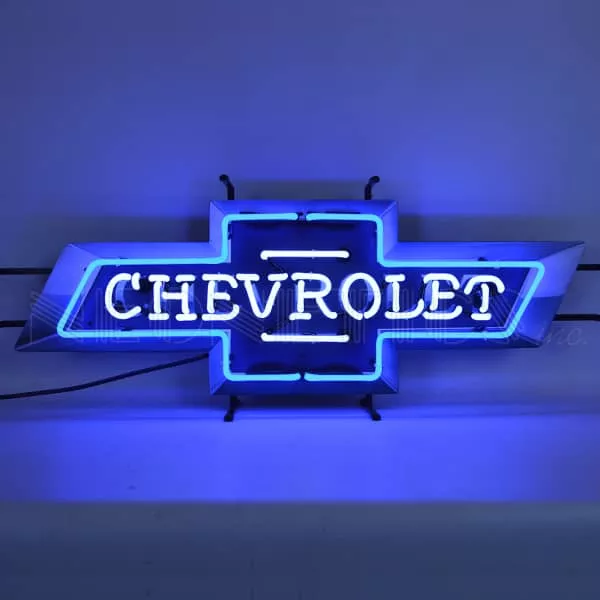 CHEV BOWTIE NEON SIGN-5CHEVB