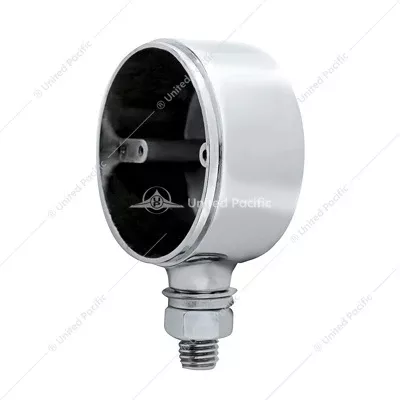 Chrome Die Cast Single Face Light Housing Only