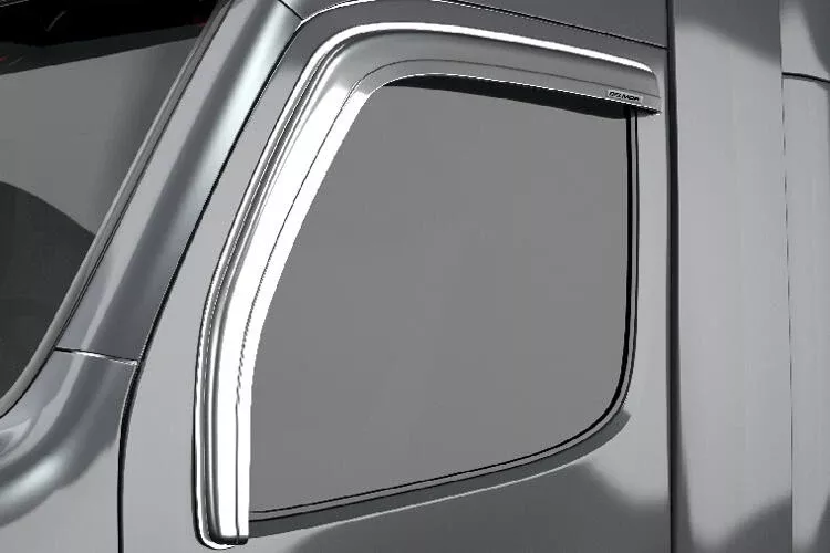 Chrome Finish Peterbilt 579 Vent Visors