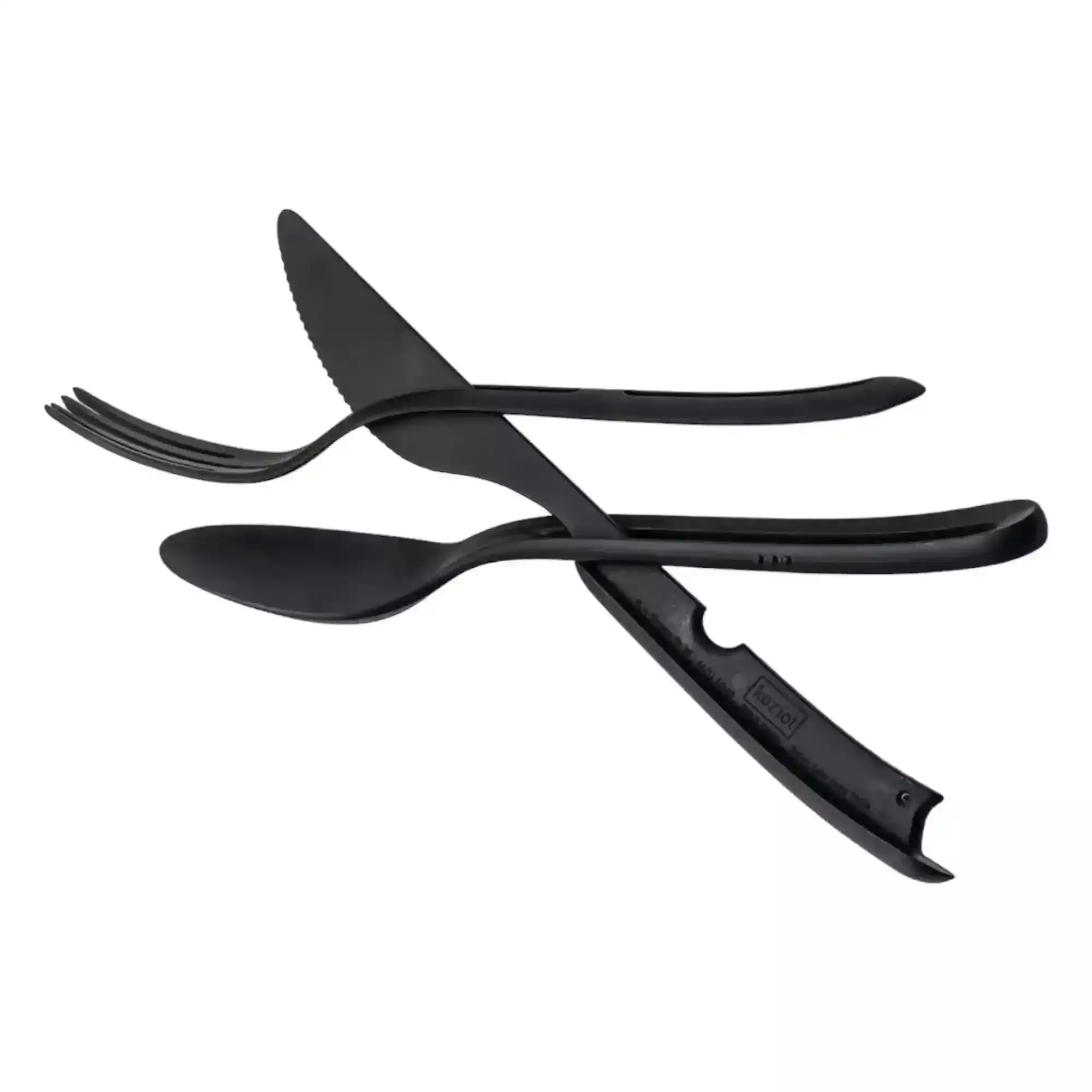 Cutlery Set TRICKY BLACK by Silwy