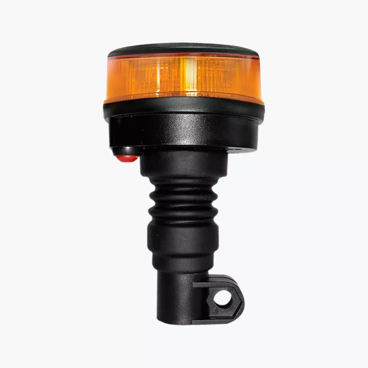 DIN MOUNT LOW PROFILE AMBER LED BEACON-E-230AD
