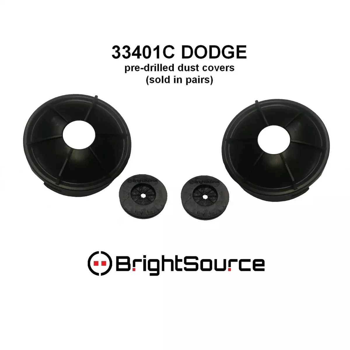 DUST CAP DODGE PAIR-33401C
