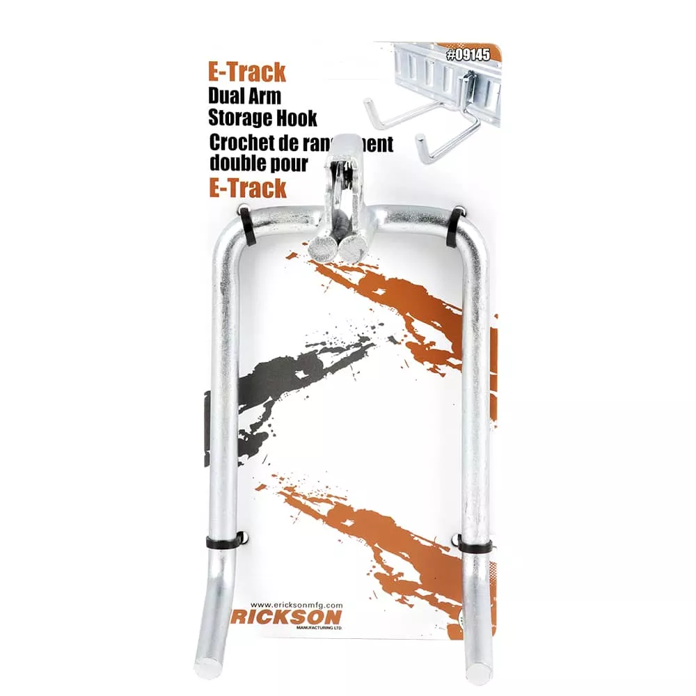 E-TRACK DUAL ARM STORAGE HOOK-09145