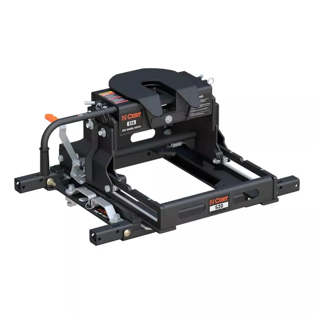 E16 5TH WHEEL HITCH W/ S20 SLIDER & PUCK SYSTEM ADAPTER-16680