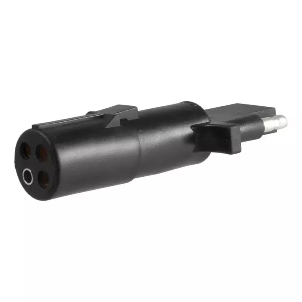 ELECTRICAL ADAPTER (4-ROUND VEHICLE TO 4-FLAT TRAILER)-58414