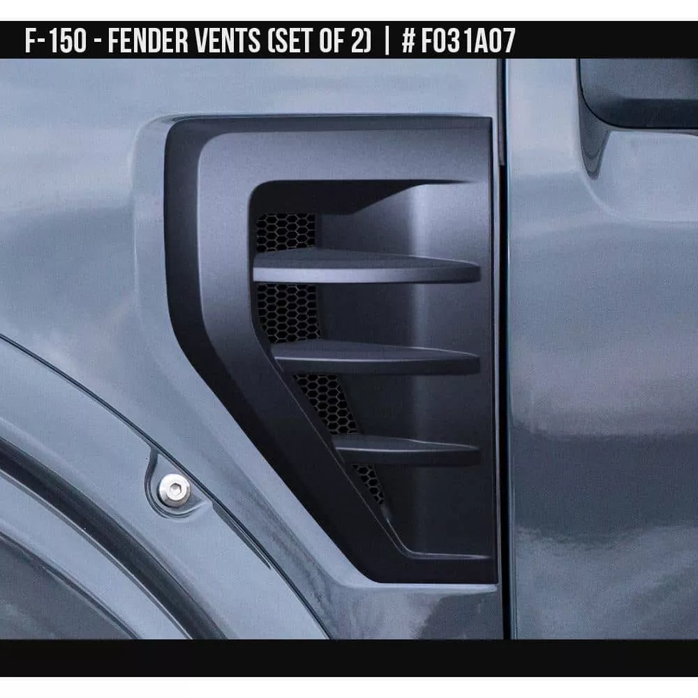 FENDER VENT SET 21-26 F150-FO31A07