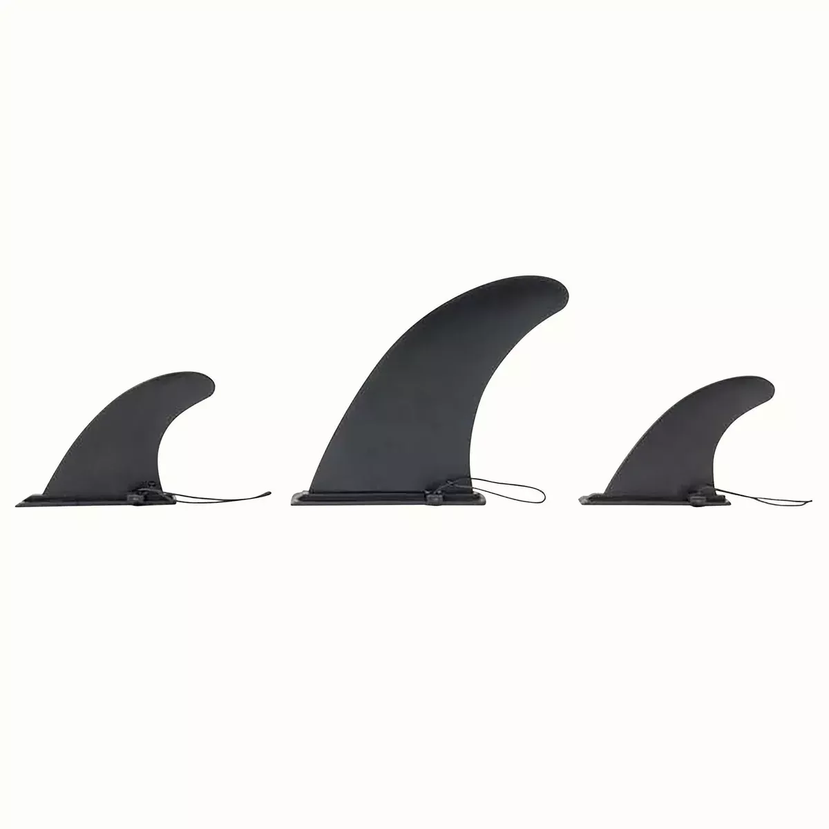 FINS - SET OF 3 - BLACK-1891