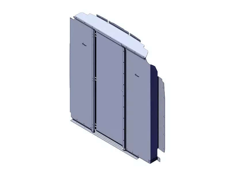 FIXED SOLID PARTITION G2 15-25 TRANSIT MEDIUM ROOF-19-1054