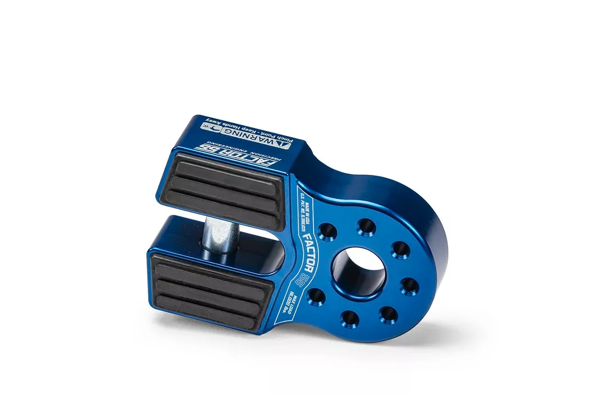 FLATLINK WINCH SHACKLE MOUNT - BLUE-00050-02