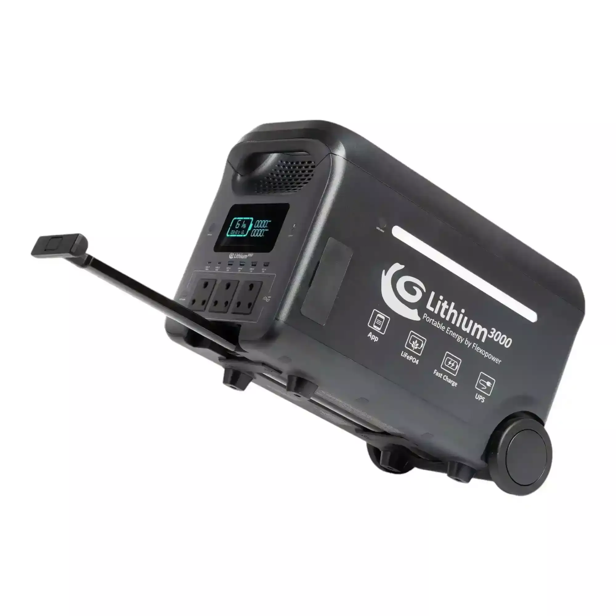 Flexopower Portable Power Station 200amp 3000w+