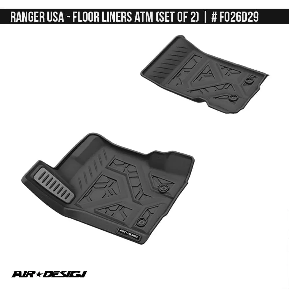 FLOOR LINER 19-21 RANGER***CLEARANCE ITEM NON RETURNABLE***-FO26D29