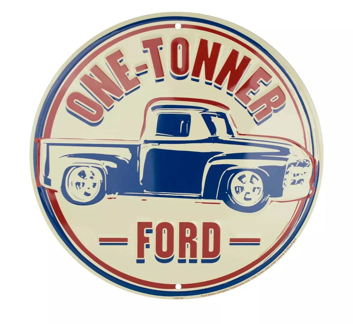 FORD ONE TONNER CIRCLE SIGN-CS60130
