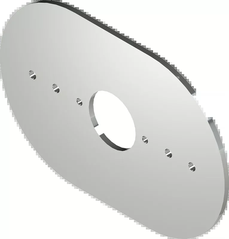 Freightliner Cascadia Side-Marker Watermelon Light Bracket Plate