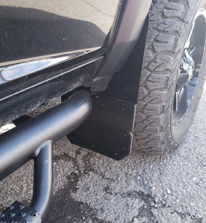 FRONT BLACK MUD FLAPS 19-24 RAM 1500-3321MF-BPC