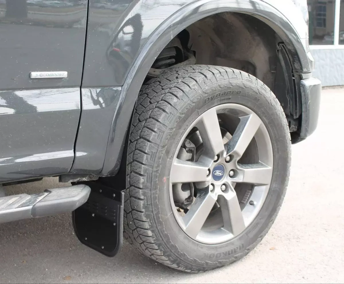 FRONT MUD FLAPS 15-26 F150 W/FLARES-4252MF-BPC
