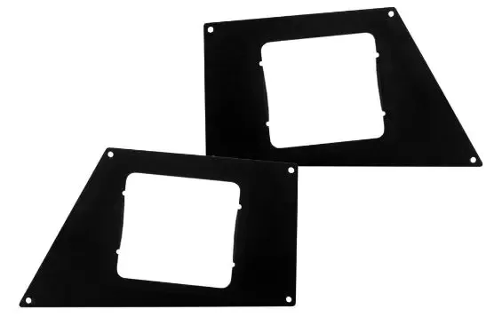 Go Rhino 241743T BR Front Light Plates