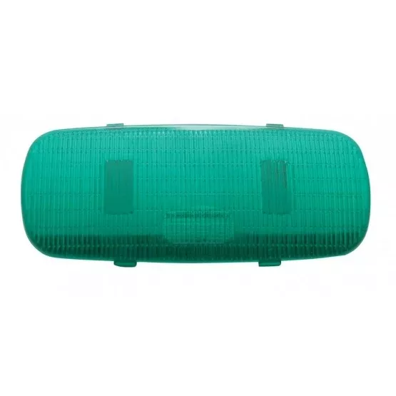 Green Oval Dome Light Lens For Peterbilt 2006 +