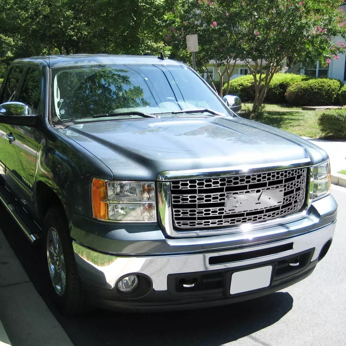 GRILL 07-13 GMC CHROME-HG-GMC07CV2