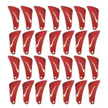 GTW Blackhawk Directional Red Wheel Inserts – 14 Inch