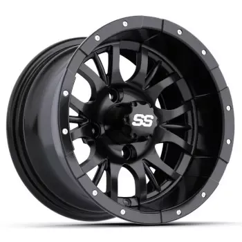 GTW Diesel Matte Black Wheels – 12 Inch