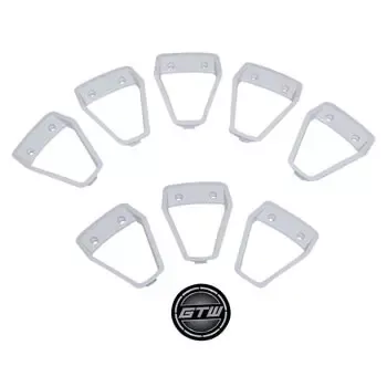 GTW nemesis White Wheel Inserts – 12 Inch